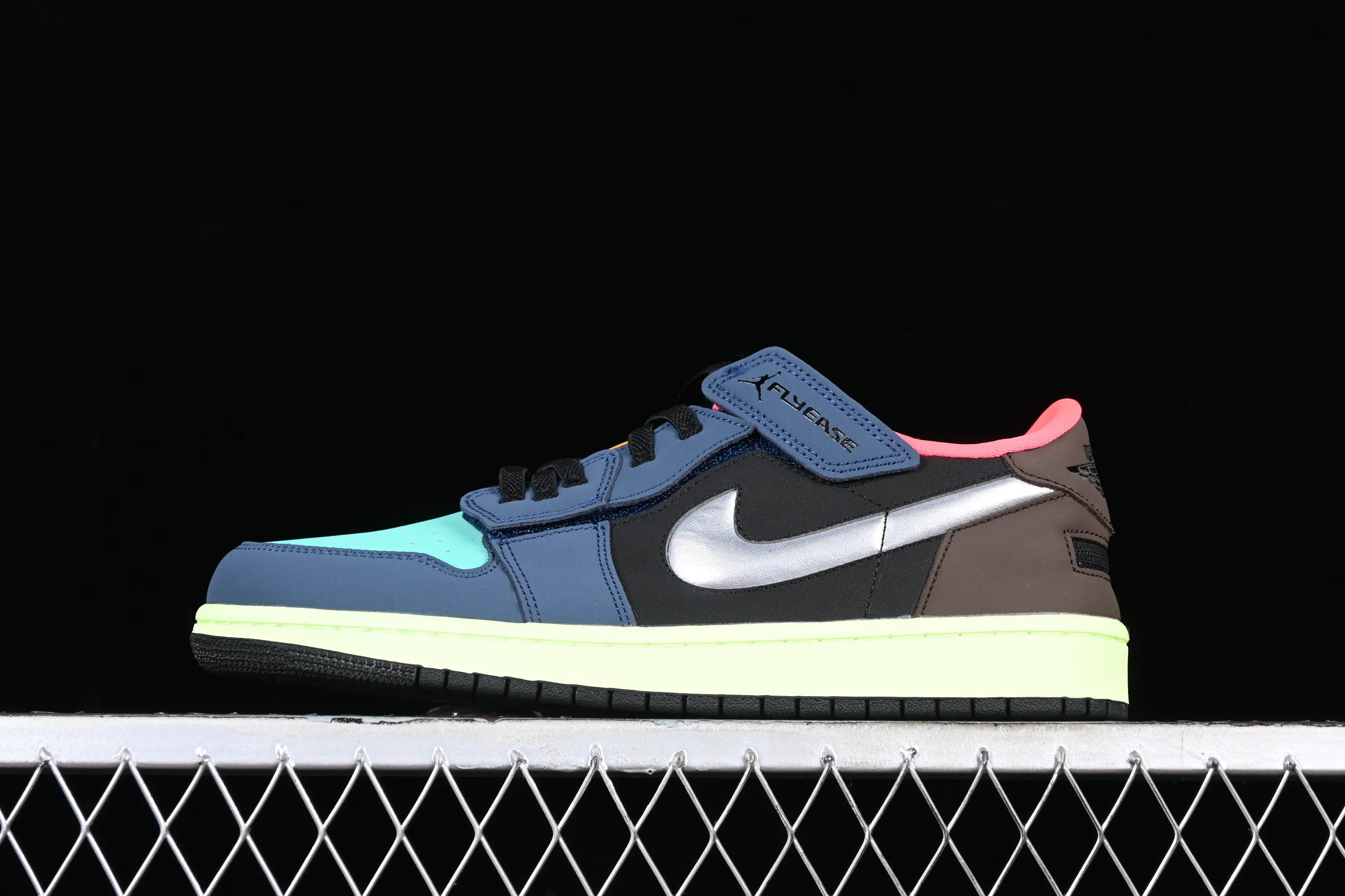 All categories Air Jordan Jordan series basketball shoes Air Jordan 1 Low Air Jordan 1 Low FlyEase "Bio Hack" AJ1 Joe 1 color stitching new low-top basketball shoes DM1206-201